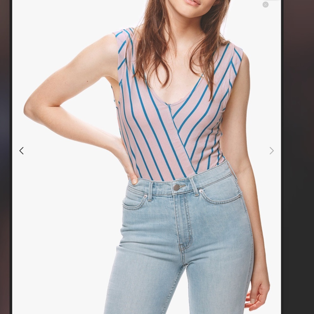 Free People - Memphis Surplice Tank Top NWT